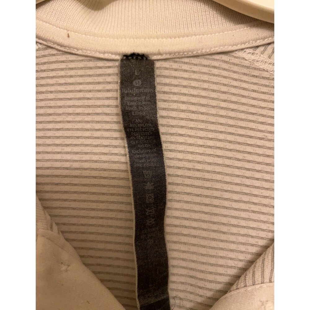 Lululemon Polo Shirt Performance Men’s Large~. Lightweight Athletic Tennis Prepp - Picture 7 of 13